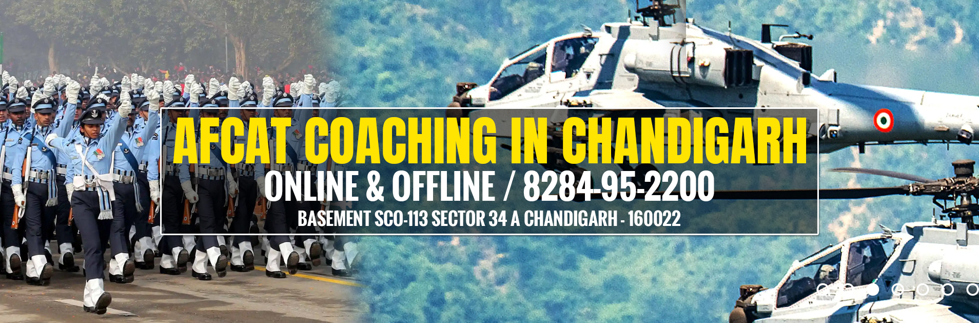 AFCAT Coaching In Chandigarh Banner MAIN