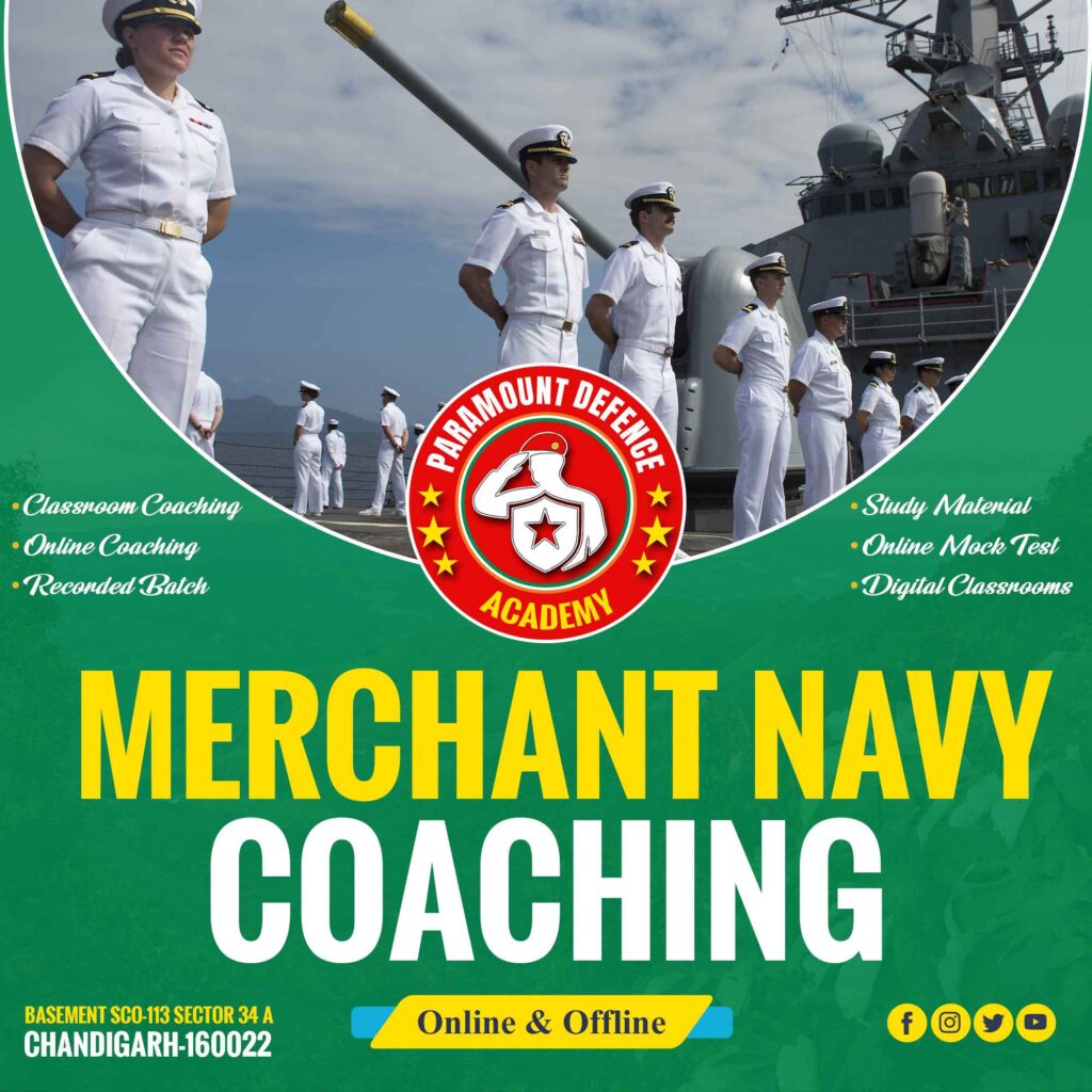 Merchant Navy Coaching in Chandigarh by Paramount Defence Academy