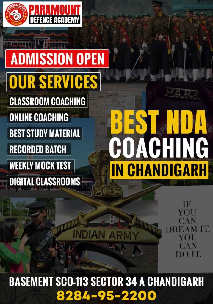 Best NDA Coaching in Chandigarh Sector 34